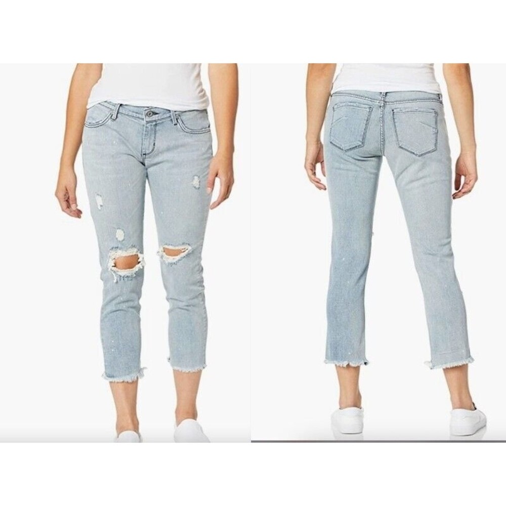 James Jeans Womens Neo Beau Slim Fit Boyfriend Crossroads 98%COTTON Jeans Sz 29